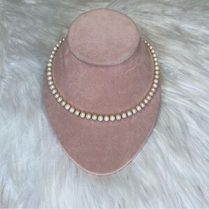 Vintage 14K WW Pearl Necklace Hand Knotted Filigree Clasp 19” Long